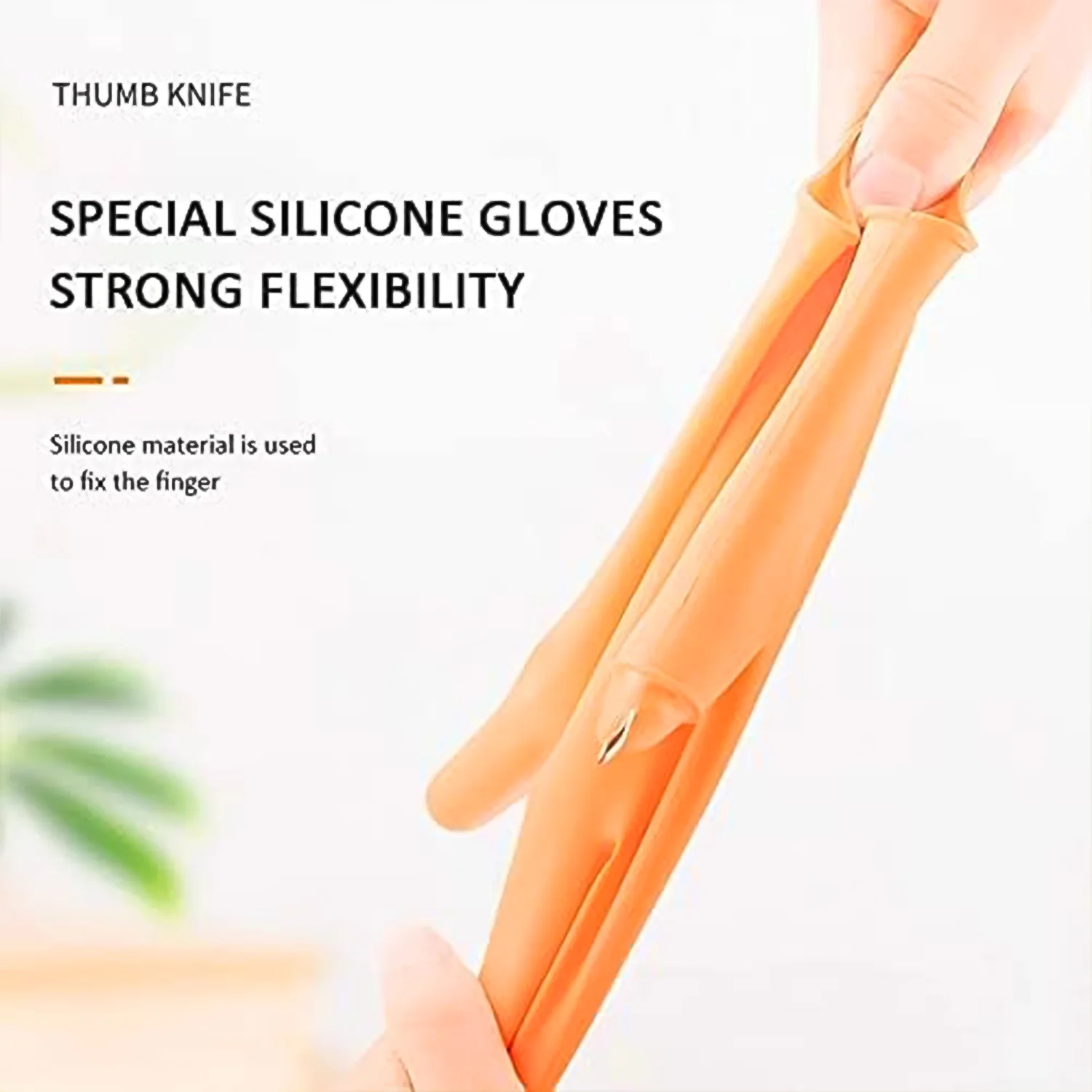 Right-Handed Silicone Thumb Cutter Gloves (1Pc) - Image 4