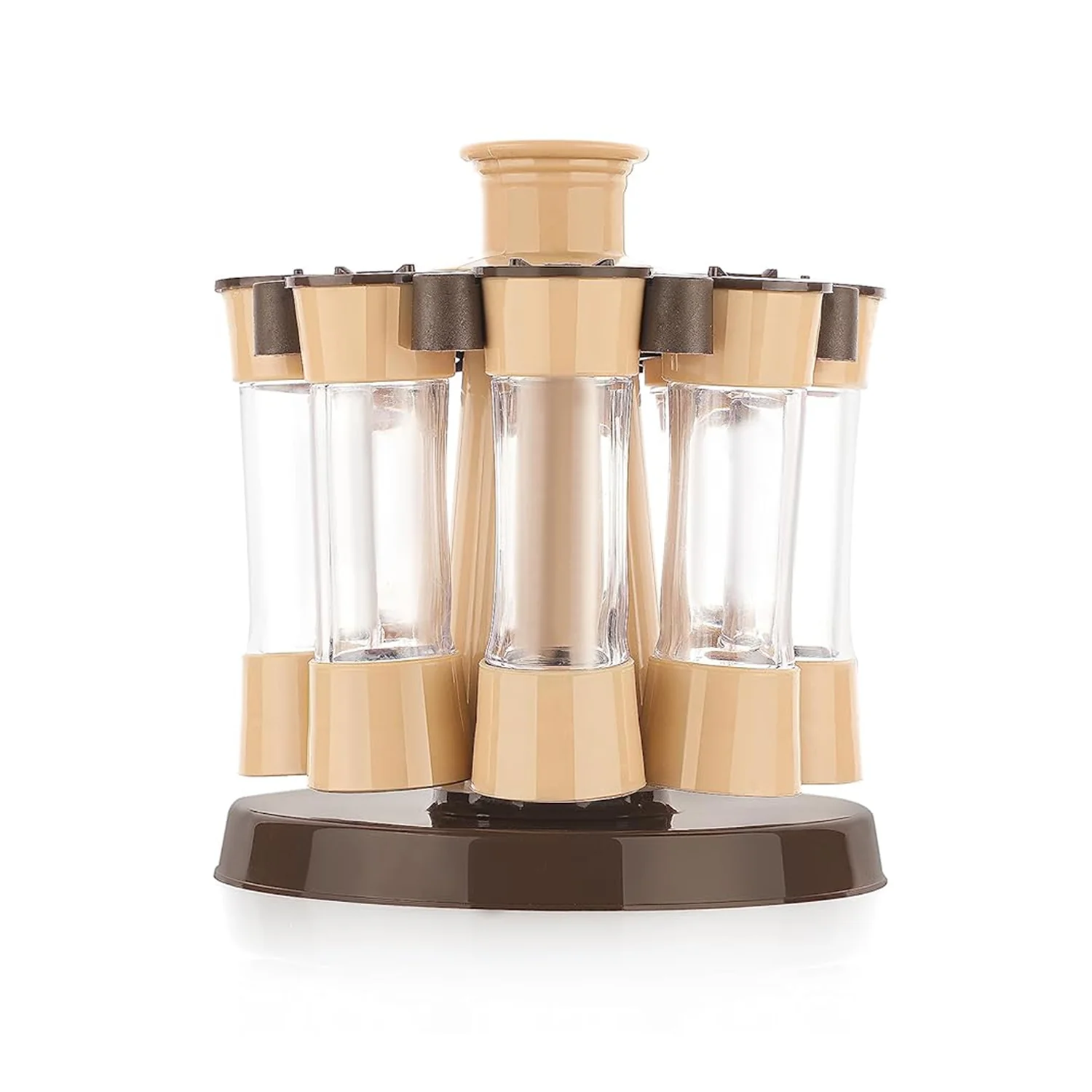 360 Revolving Spice Rack for Kitchen and Dining Table, 8 Spice jars - Image 5
