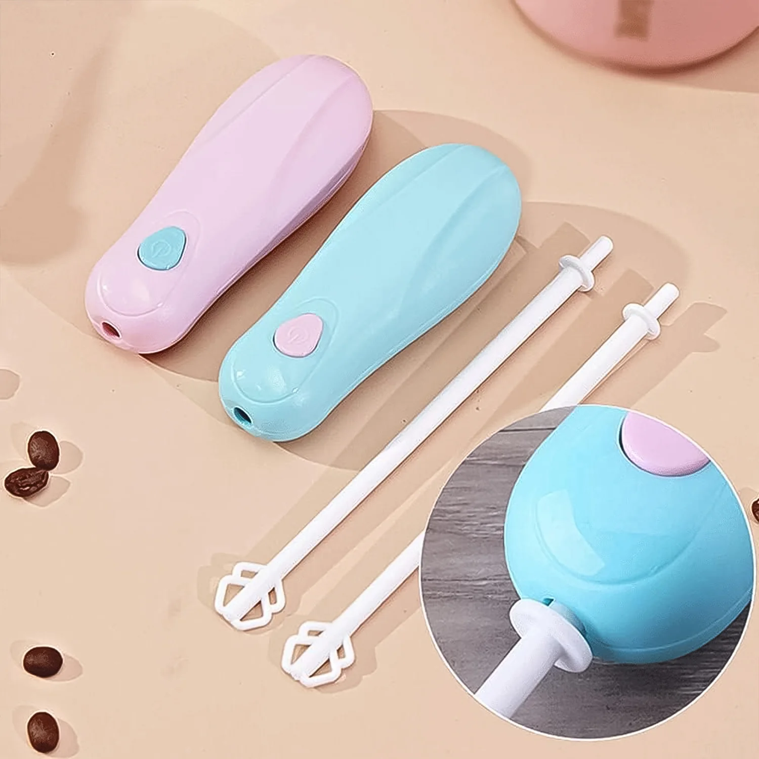 Handheld Plastic Electric Mixer Blender (1 Pc /Battery Not Included) - Image 7
