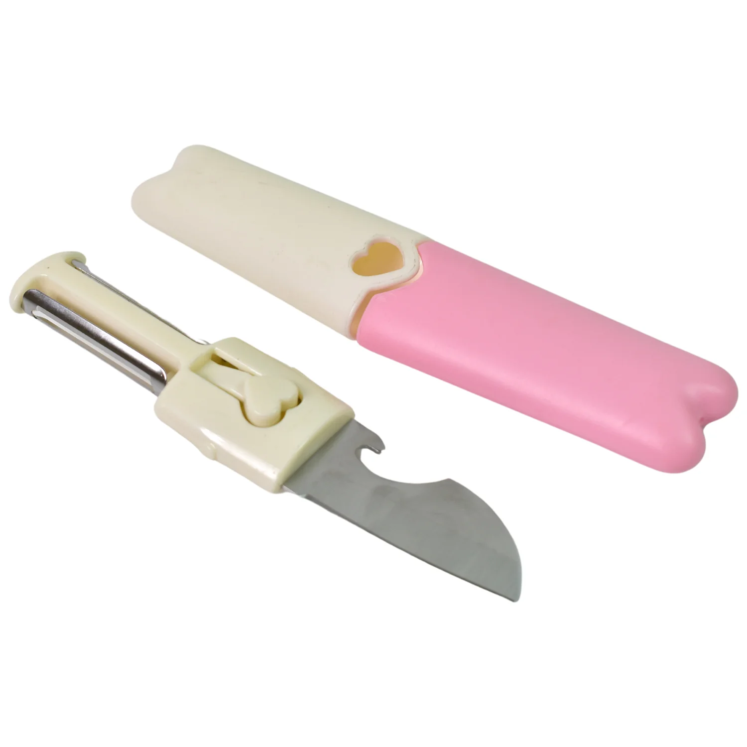 2 in 1 Knife, Multifunctional peeler fruit knife (1 Pc / Loose) - Image 6