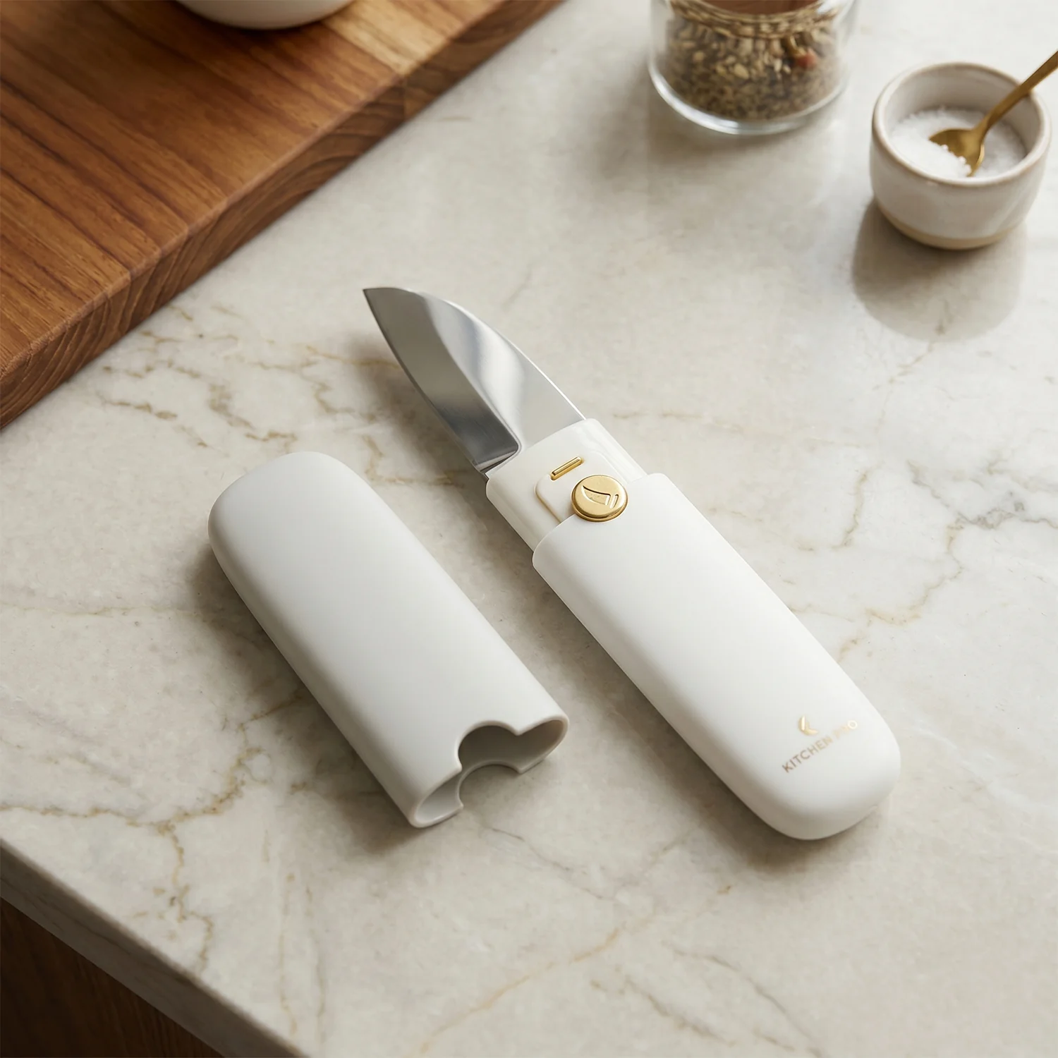 2 in 1  Knife, Multifunctional peeler fruit knife (1 Pc) - Image 3
