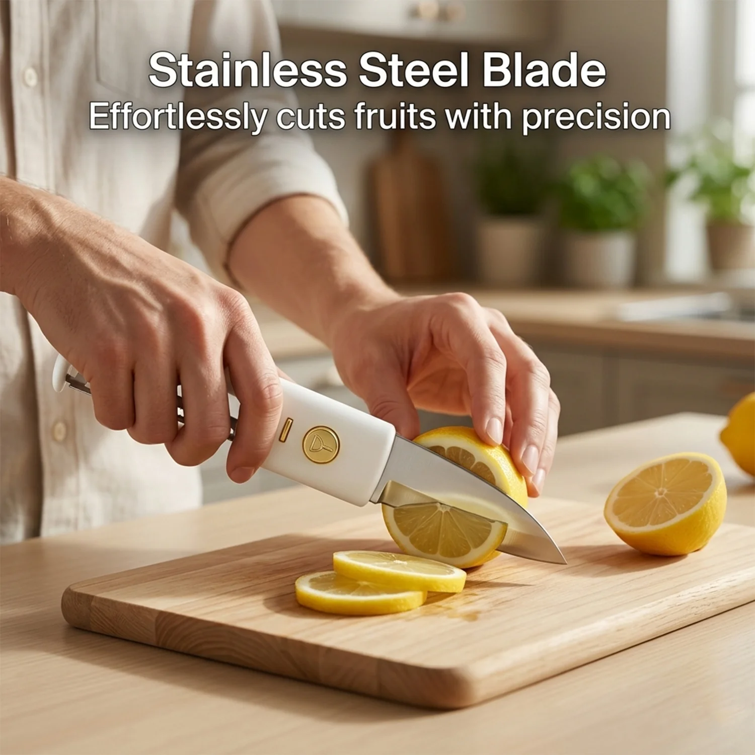 2 in 1  Knife, Multifunctional peeler fruit knife (1 Pc) - Image 4
