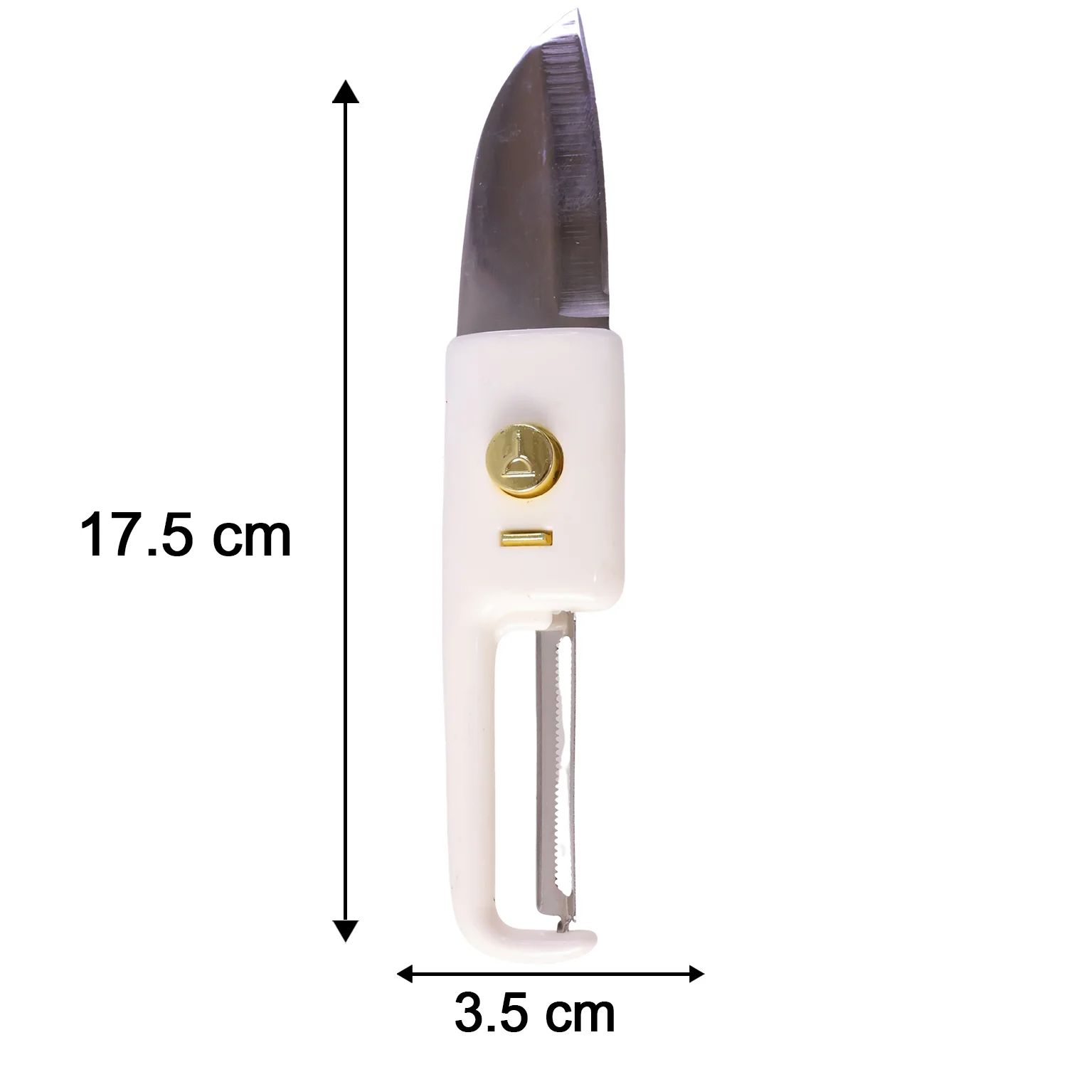 2 in 1  Knife, Multifunctional peeler fruit knife (1 Pc) - Image 6