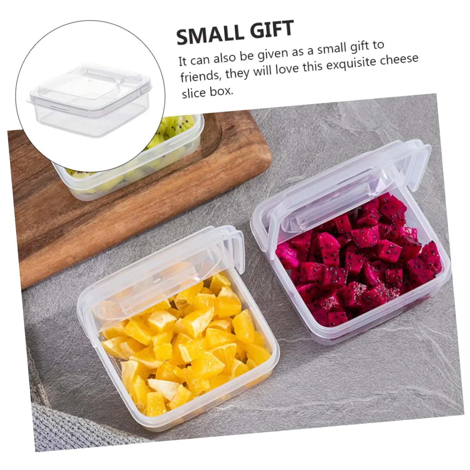 Transparent Storage Box Food Storage (1 Pc / 10×10 CM) - Image 4