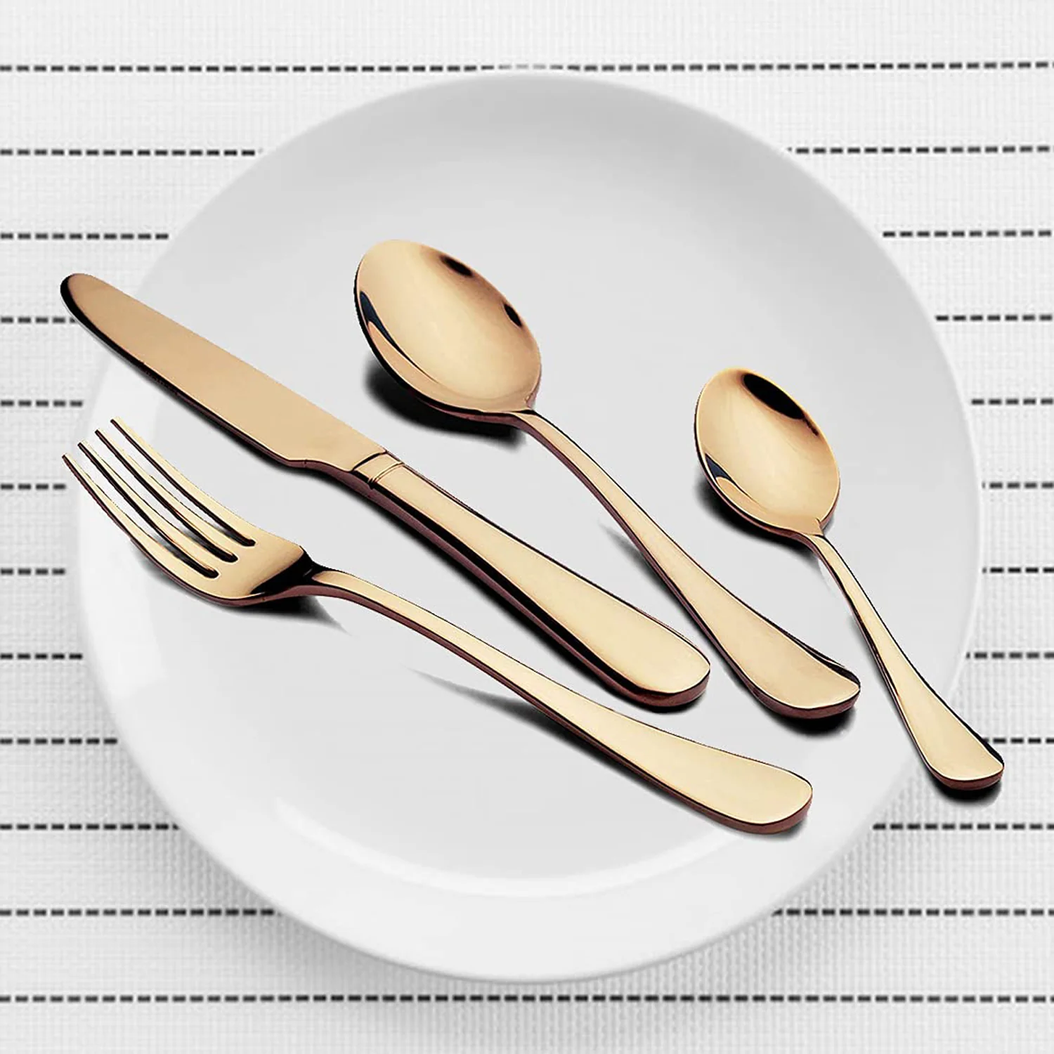 Kitchen Tableware / Flatware Sets Kitchen Forks Spoons with Gift Box (24 Pcs Set) - Image 10
