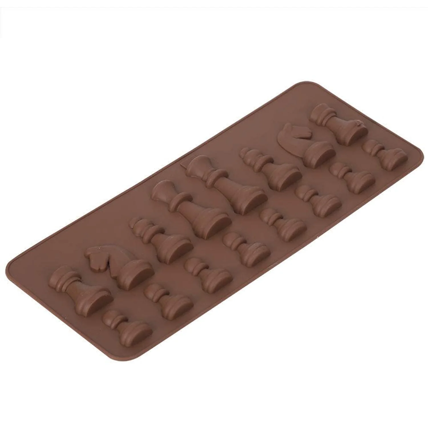 Silicone Chocolate Mould Chess Shape (1 Pc) - Image 5
