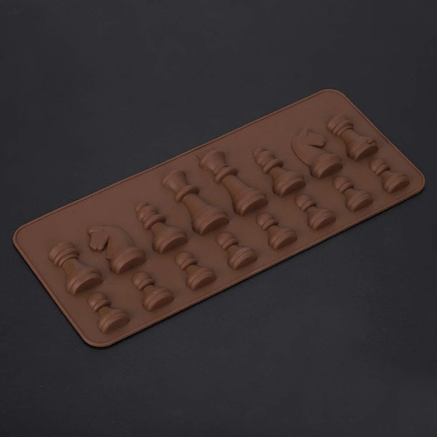 Silicone Chocolate Mould Chess Shape (1 Pc) - Image 6