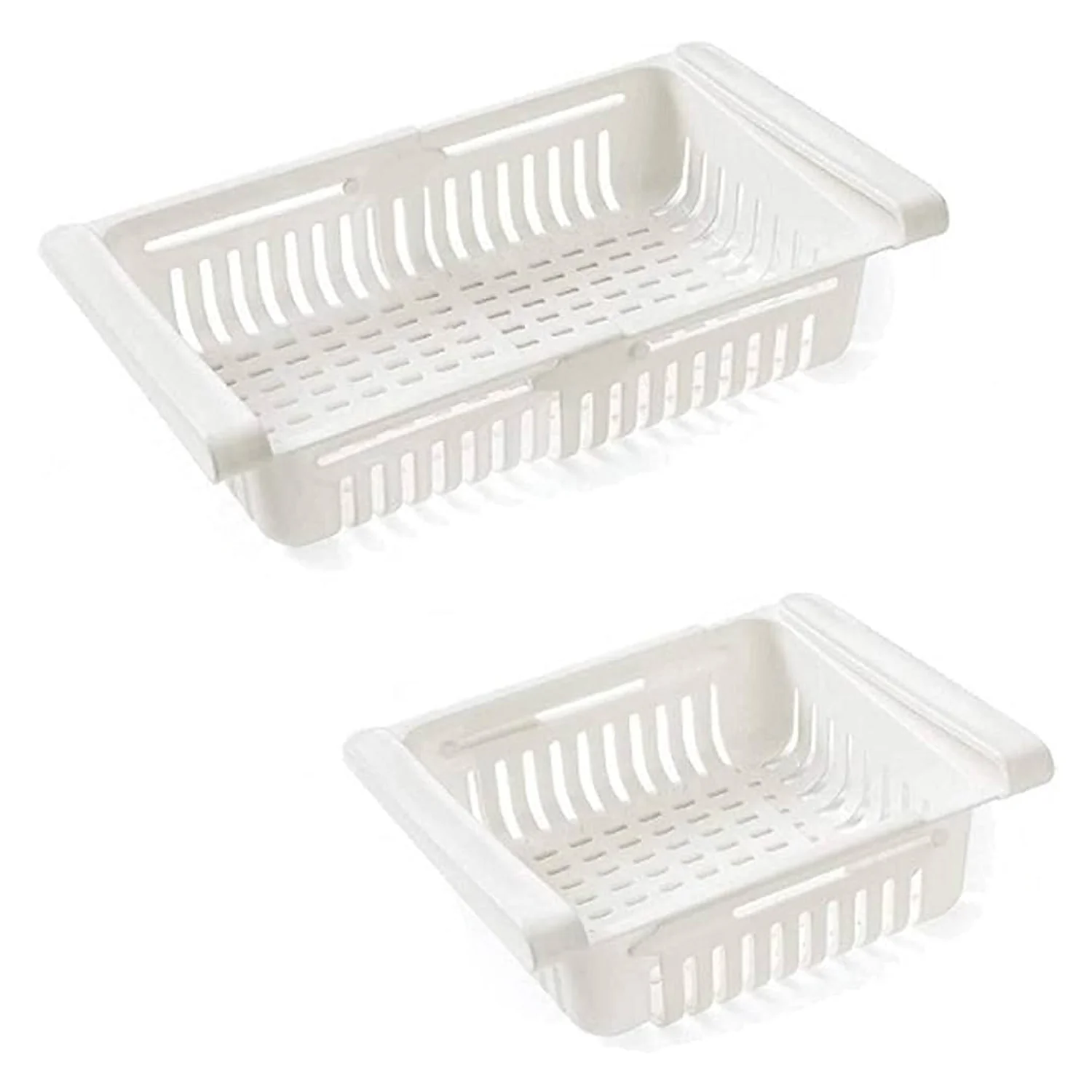 Expandable Adjustable Multipurpose Fridge Storage Basket (1 Pc) - Image 5