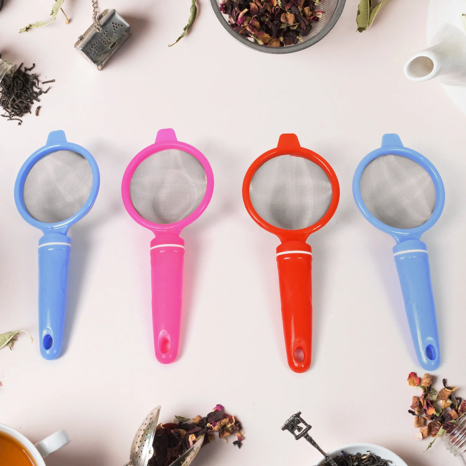 Plastic Multipurpose Tea and Coffee Strainer (Pack of 12 Pcs) - Image 4