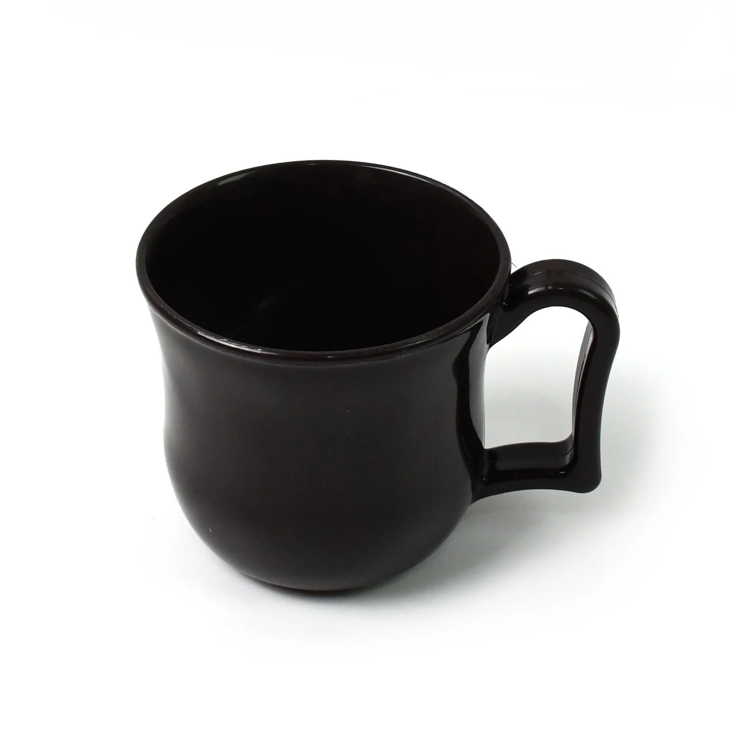 Premium Plastic Coffee / Tea Cups / Mug with Handle(1 Pc / Loose / Black) - Image 4