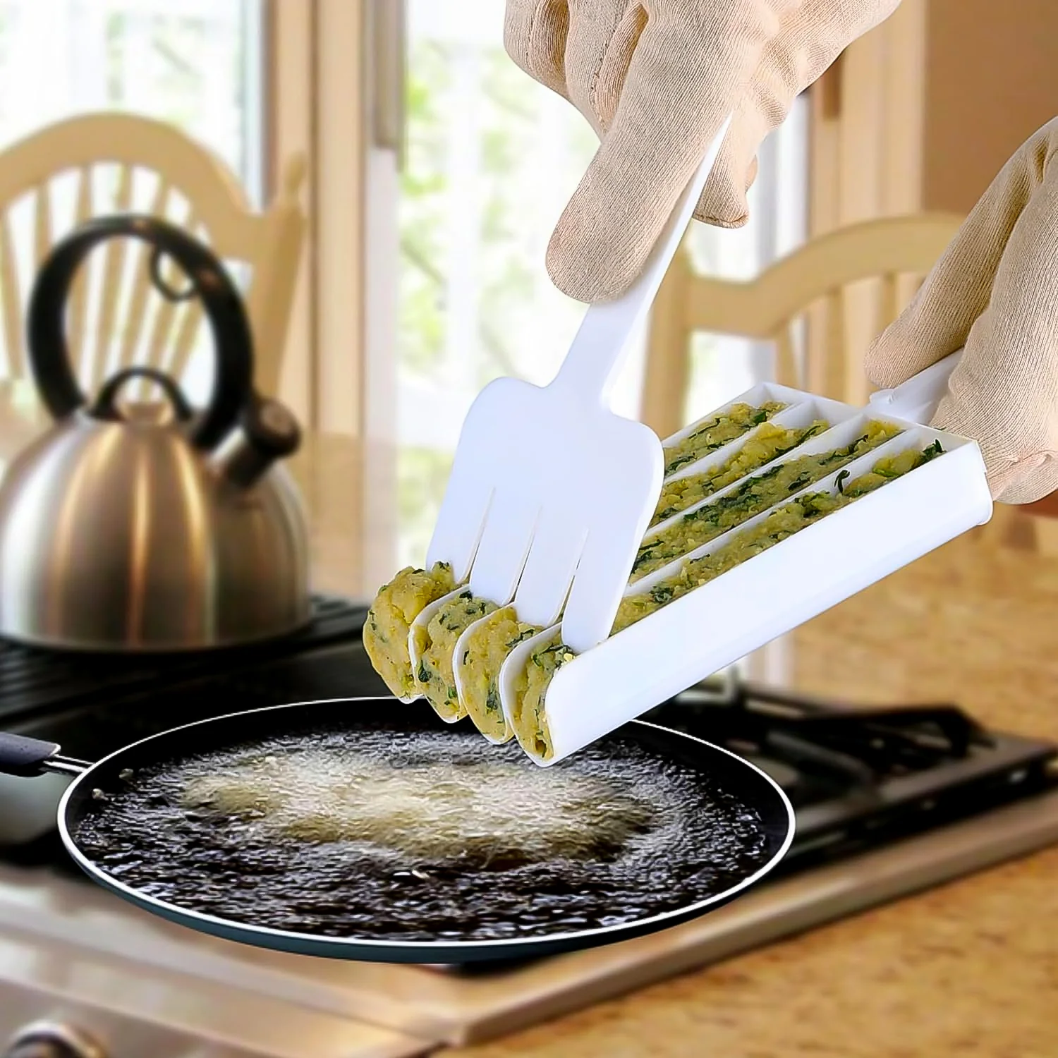 Gujia & Meatball Maker Set Easily Shape Meatballs Maker (1Pc) - Image 4