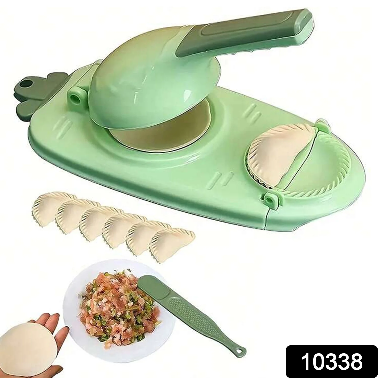 2 In 1 Dumpling Maker, Portable Dumpling Wrappers Maker (1 Pc) - Image 2