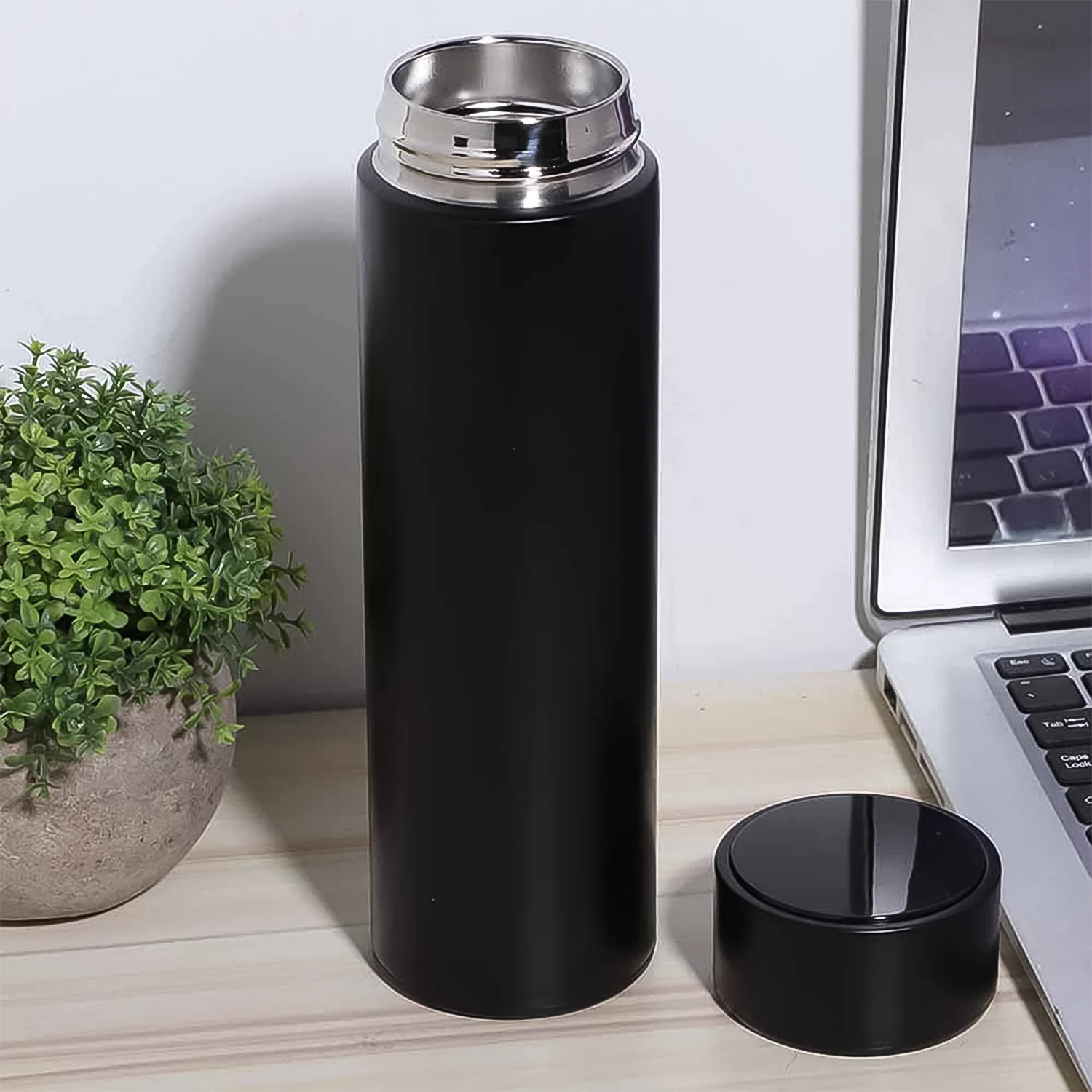 Thermal Coffee Carafe & Water Bottles with LED Display (500 ml & 1000 ml) - Image 5
