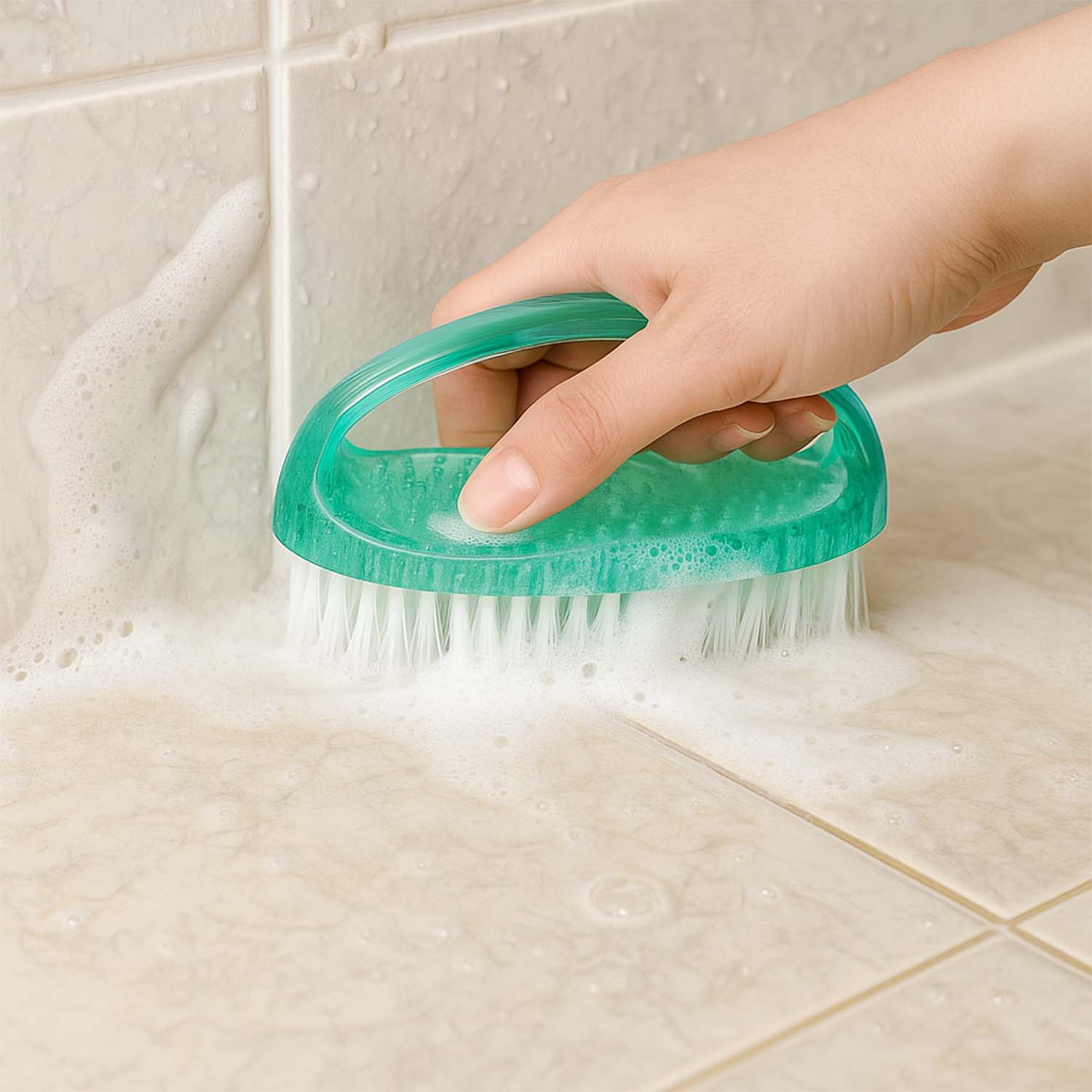 Heavy-Duty Multi-Purpose Cleaning Brush with Ergonomic Handle (1 Pc) - Image 6