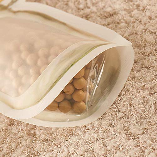 Reusable Airtight Seal Plastic Food Storage Mason Jar Zipper (150ml) - Image 7