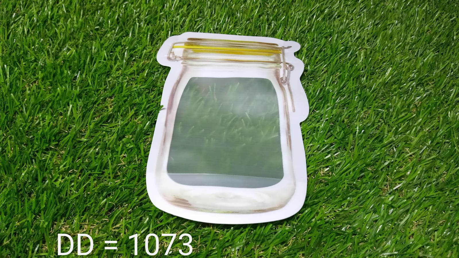 Reusable Airtight Seal Plastic Food Storage Mason Jar Zipper (150ml) - Image 9