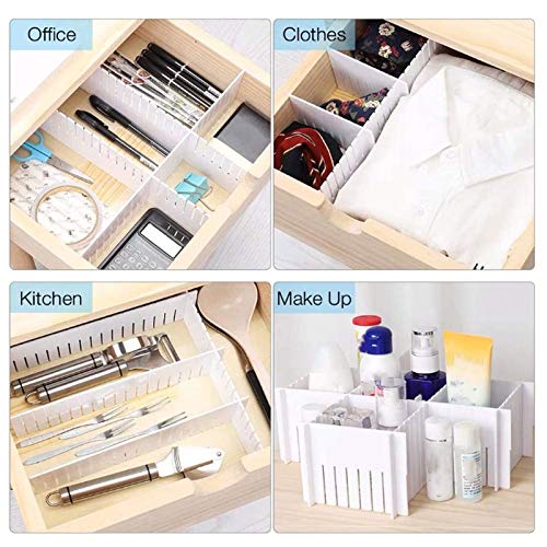 Adjustable Drawer Organizer and Kitchen Board Divider 6 pcs set - Image 3
