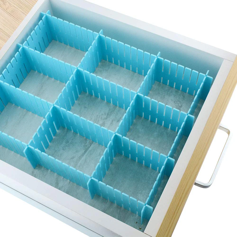 Adjustable Drawer Organizer and Kitchen Board Divider 6 pcs set - Image 5