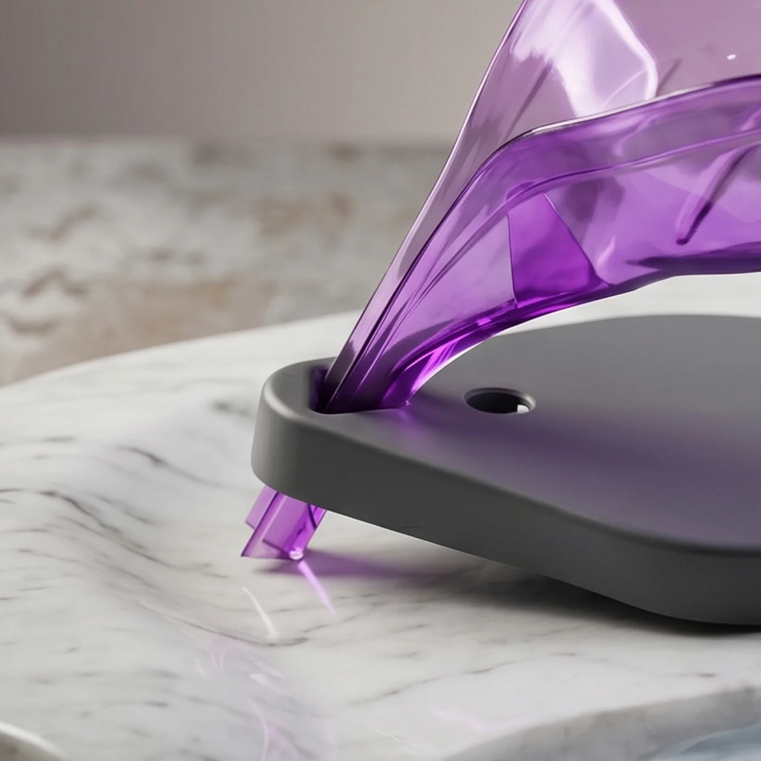 Leaf Shape Soap Tray Holder with Drain Design Bathroom Soap Stand Dish  (1 Pc) - Image 8