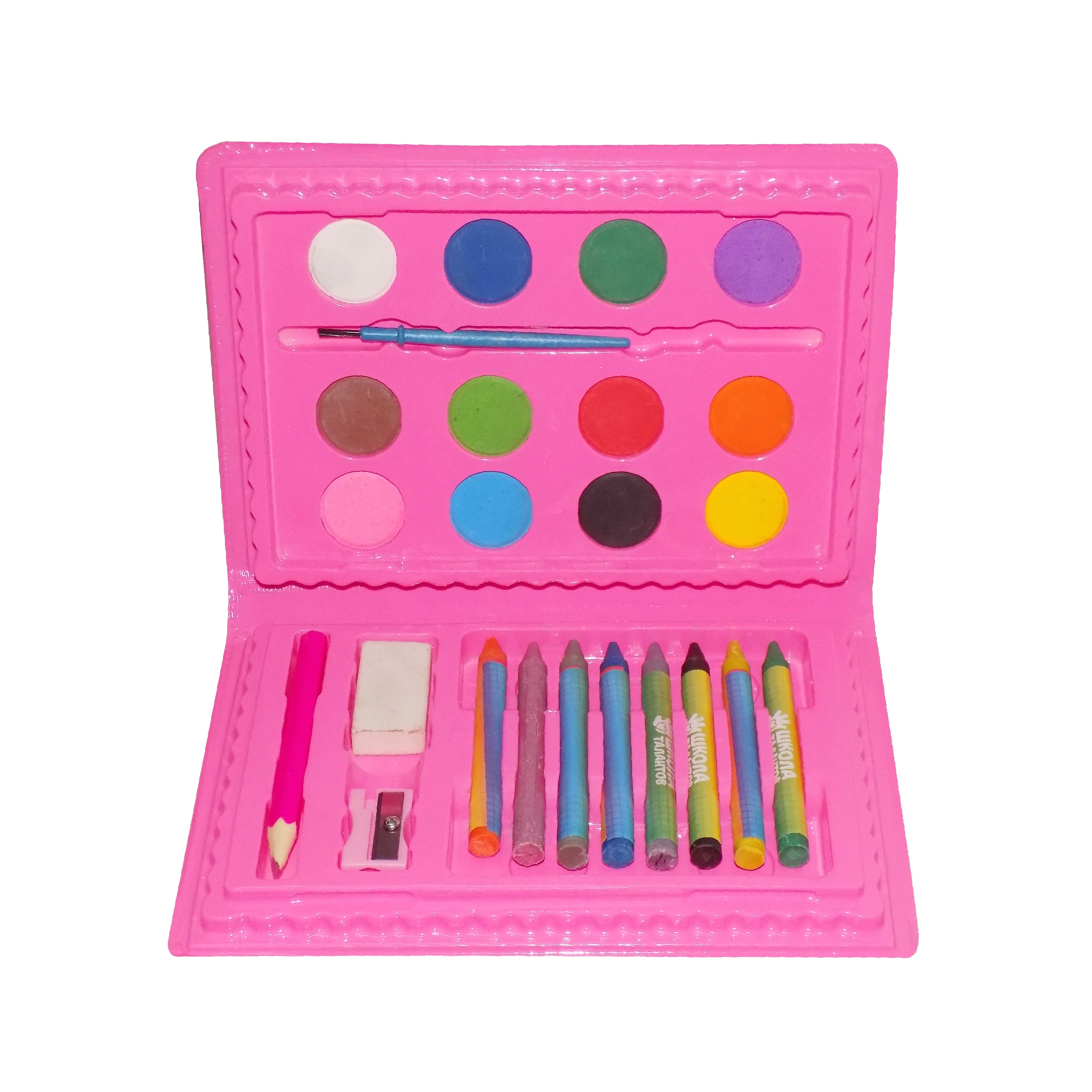 Coloring Combo Colors Box Color Pencil, Crayons, Water Color, Sketch Pens (Set of 24) - Image 4