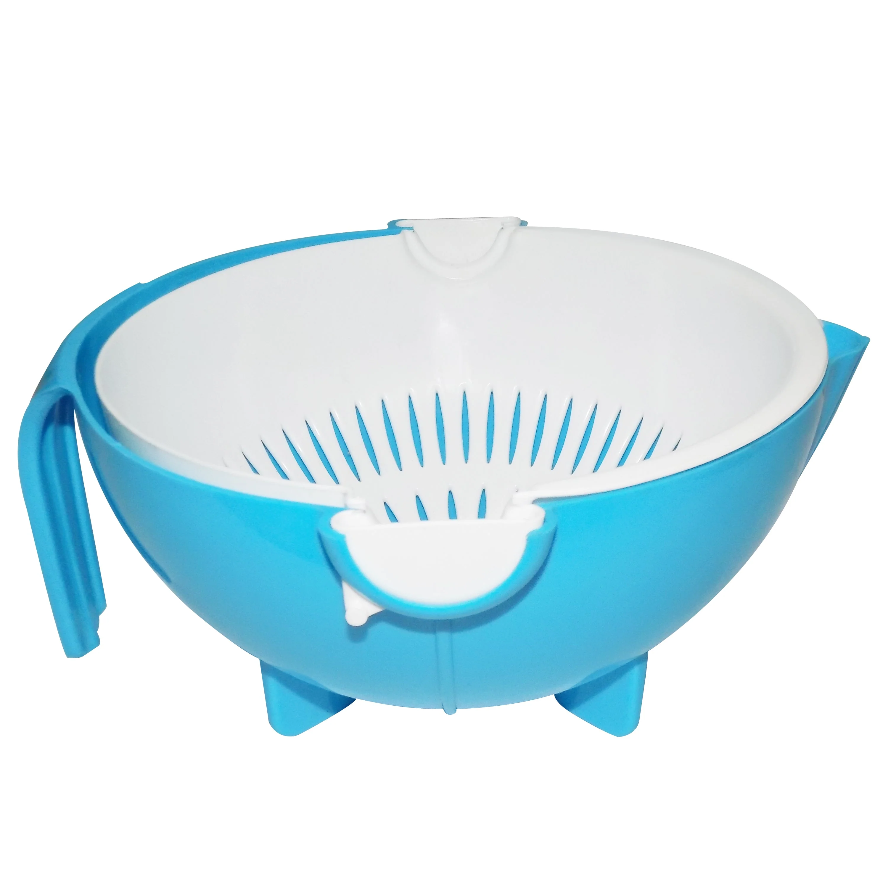 Multi-Functional Washing Fruits and Vegetables Bowl & Strainer with Handle - Image 2