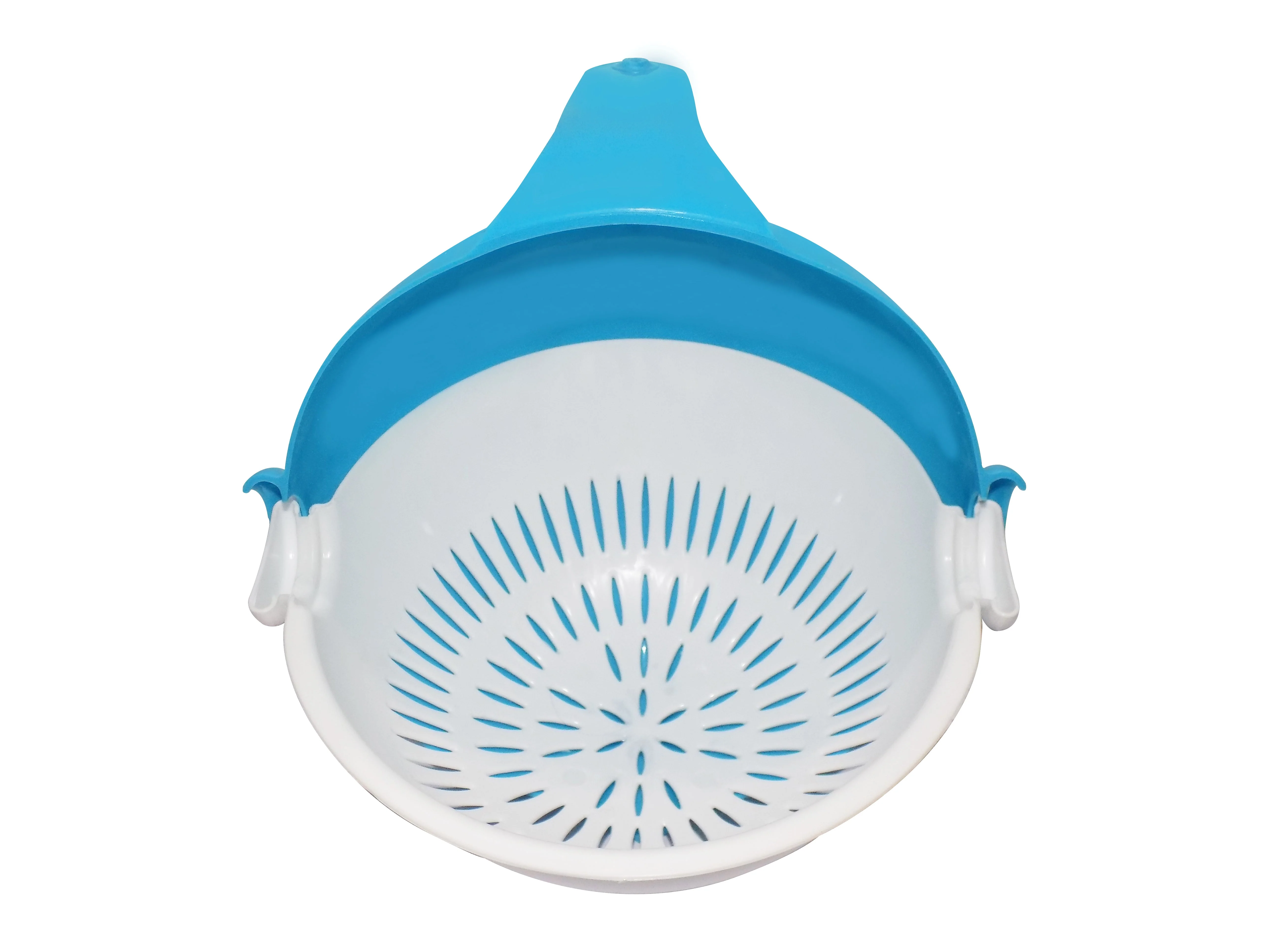 Multi-Functional Washing Fruits and Vegetables Bowl & Strainer with Handle - Image 4