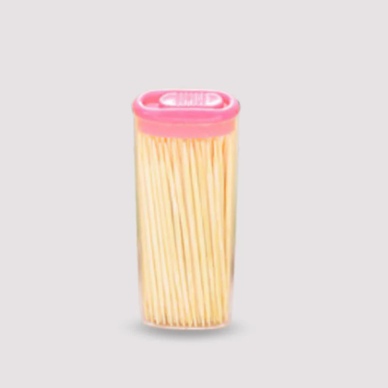 Bamboo Toothpicks with Dispenser Boxq - Image 9
