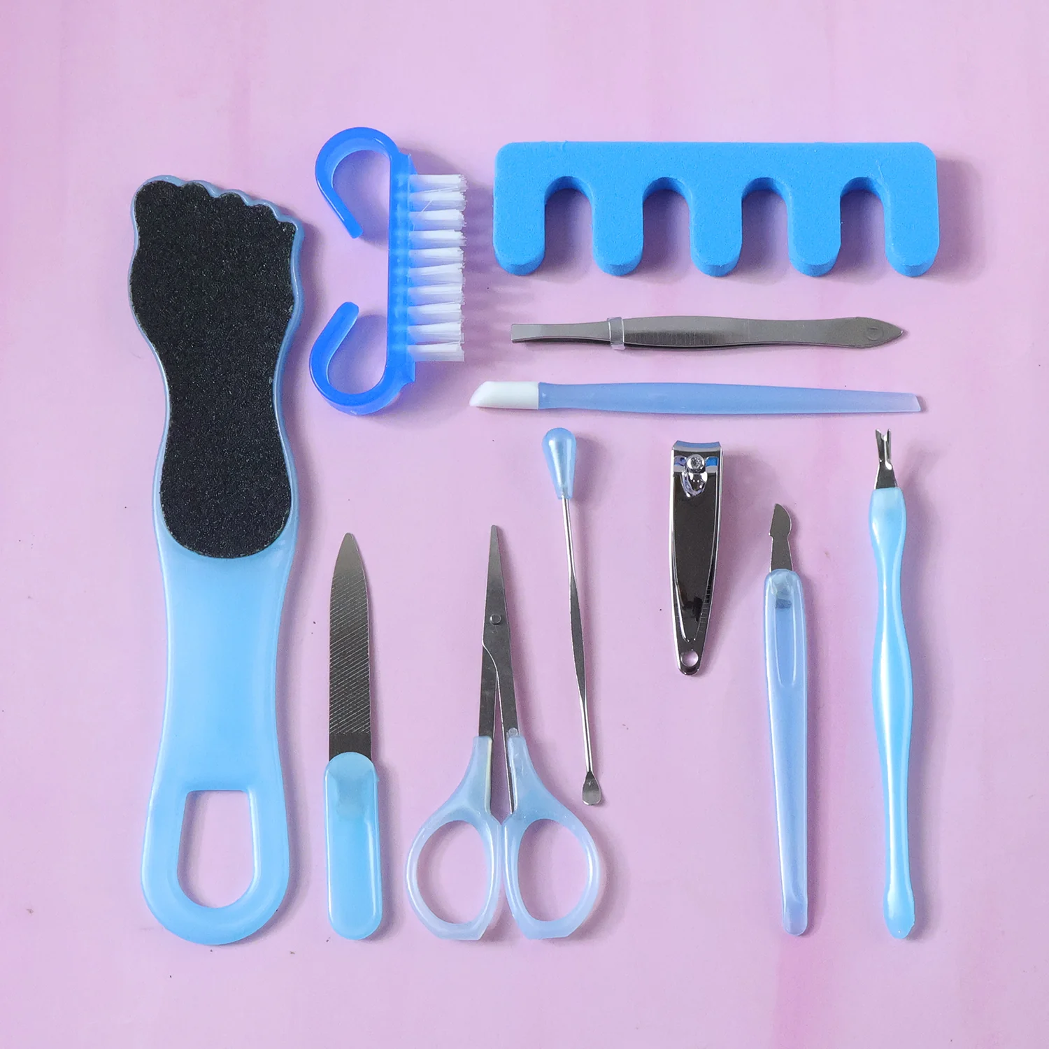 11 in 1 Manicure Pedicure Grooming Kit Nail Care Set (1 Set) - Image 6