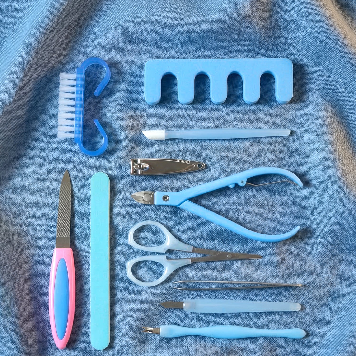11 In 1 Manicure Pedicure Nail Care Kit Set - Image 7