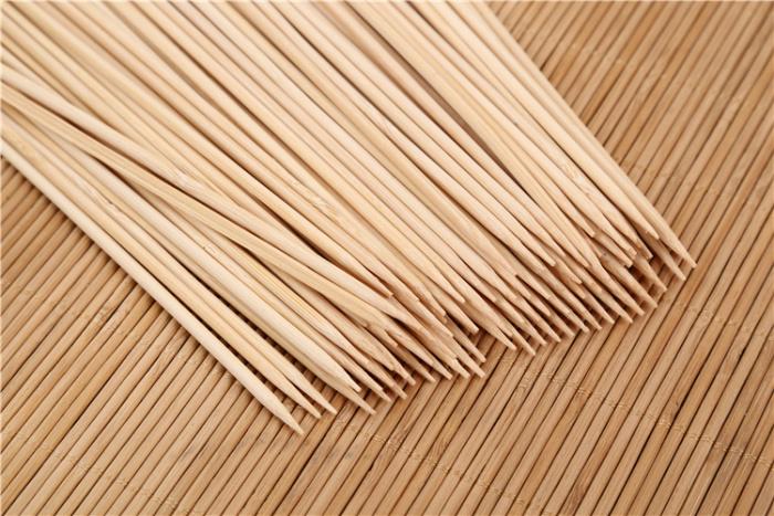 Camping Wooden Bamboo BBQ Skewers 20 cm  Sticks for Meat Party Pack - Image 7