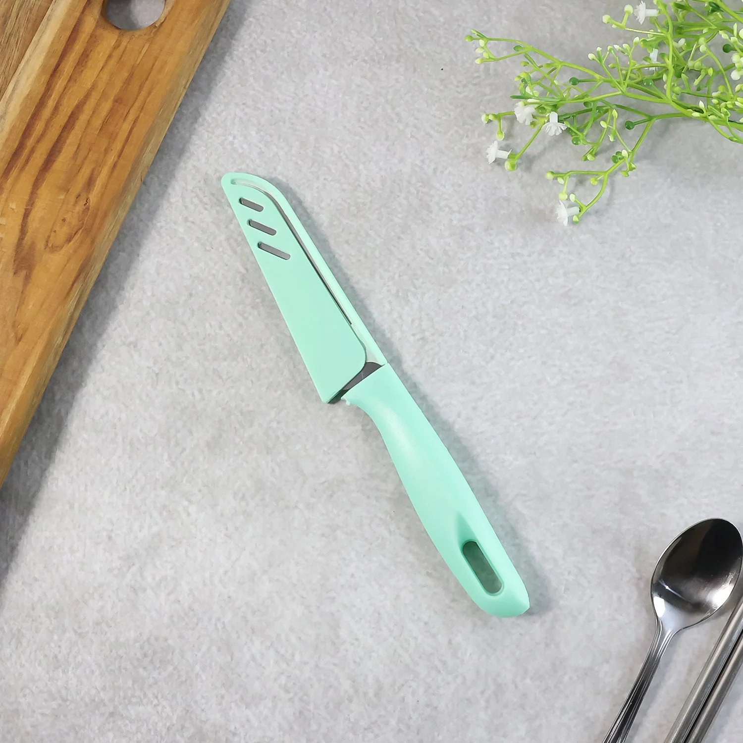 High-Quality Stainless Steel Kitchen Knife, Chhari (1 Pc) - Image 9
