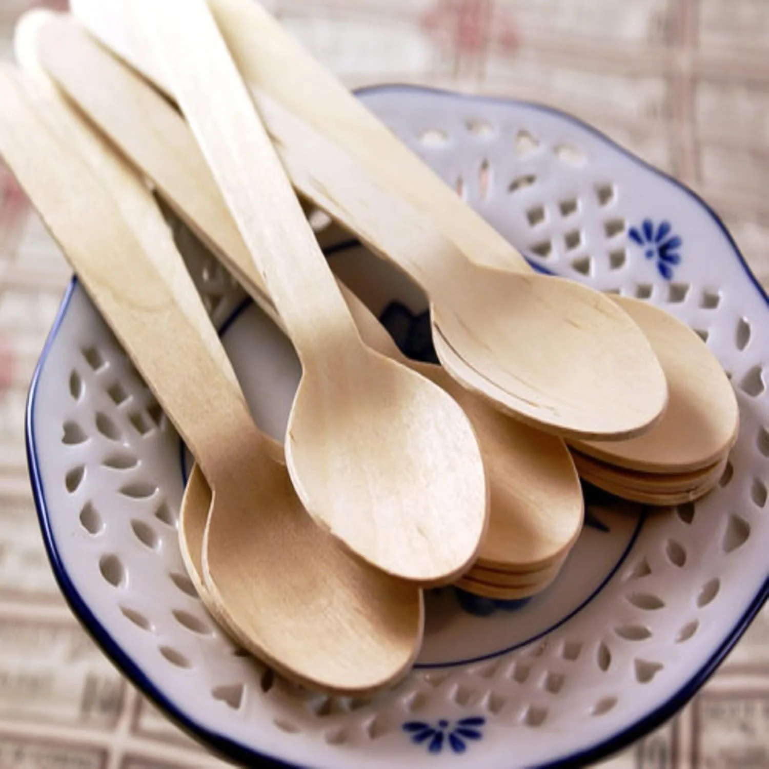 110mm Wooden Tea Spoon – 30 Pcs Pack - Image 8