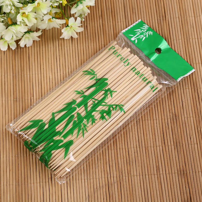 Natural Bamboo Wooden Skewers / BBQ Sticks for Barbeque and Grilling - Image 11