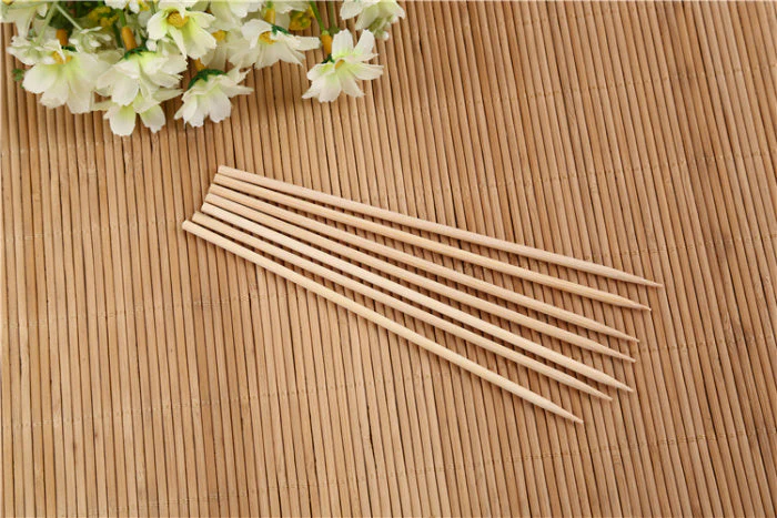 Natural Bamboo Wooden Skewers / BBQ Sticks for Barbeque and Grilling - Image 6