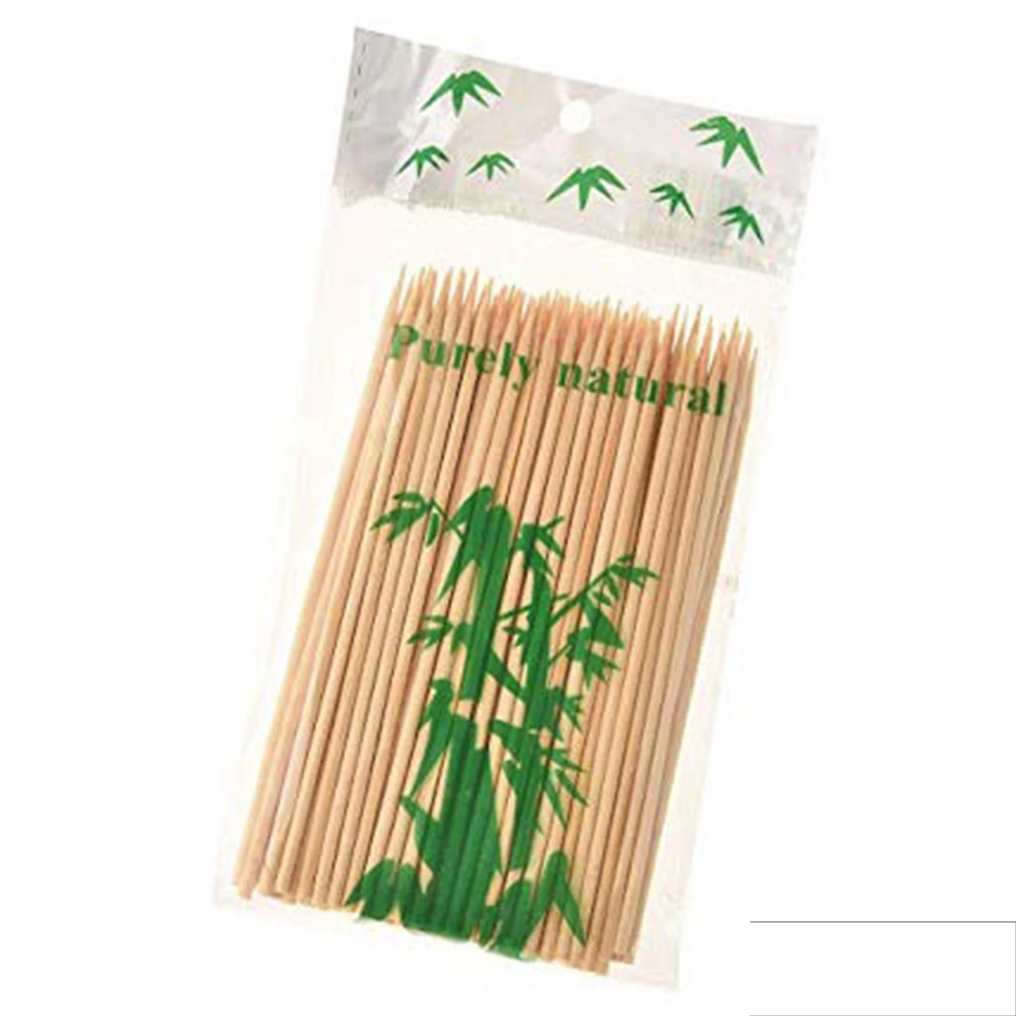 Natural Bamboo Wooden Skewers / BBQ Sticks for Barbeque and Grilling - Image 9
