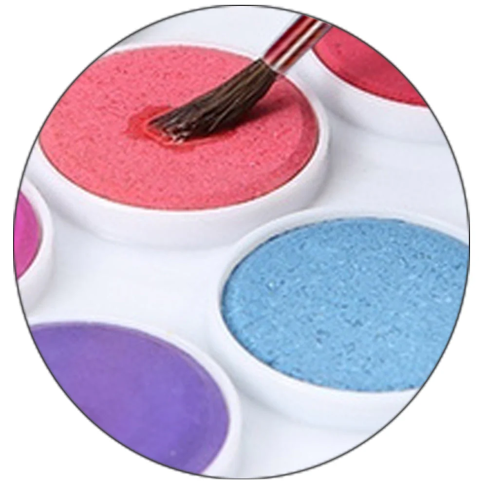 Painting Water Color Kit - 12 Shades and Paint Brush (13 Pcs) - Image 7