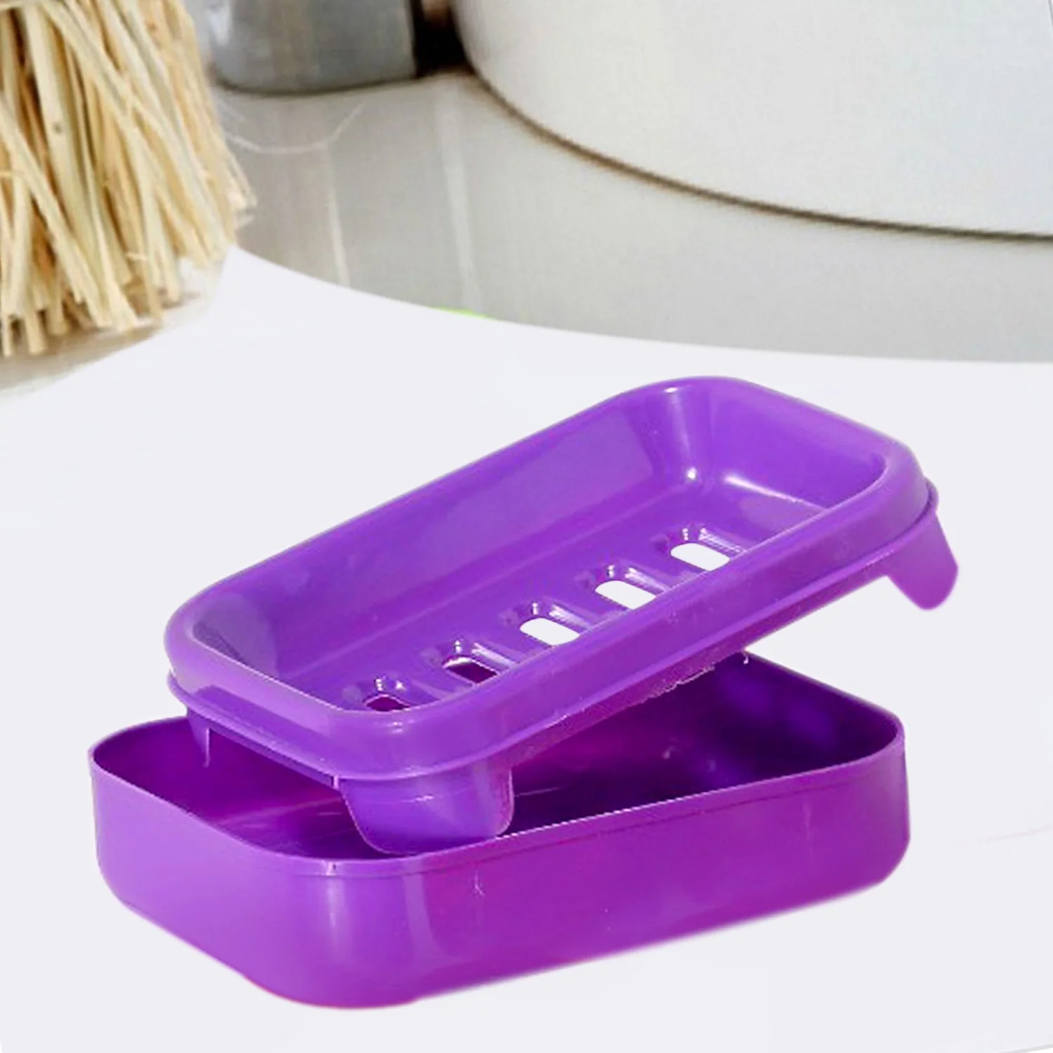 Covered Soap keeping Plastic Case for Bathroom use - Image 8
