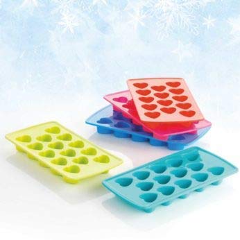 Heart Shape Ice Cube & Candy Tray – 14 Cavities (Multicolor) - Image 6