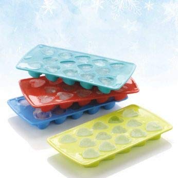 Heart Shape Ice Cube & Candy Tray – 14 Cavities (Multicolor) - Image 7