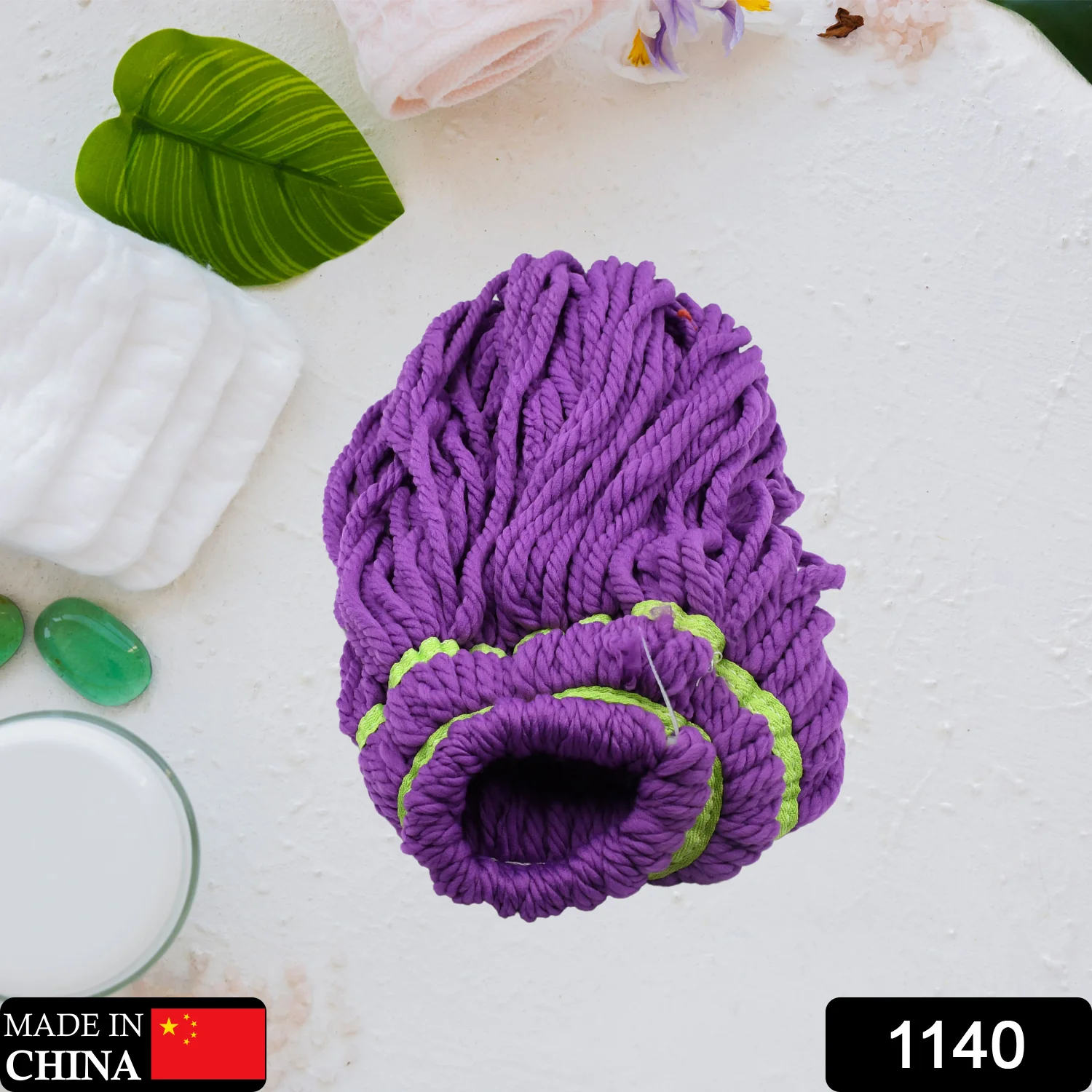 Microfiber Mop Head Refill Soft Cleaning & Absorbent Household Mop Head (1 Pc) - Image 2