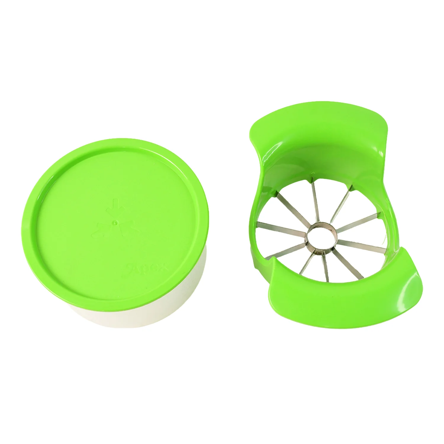 Apex Apple Cutter with Container – Unbreakable ABS Body & Stainless Steel Blades - Image 8