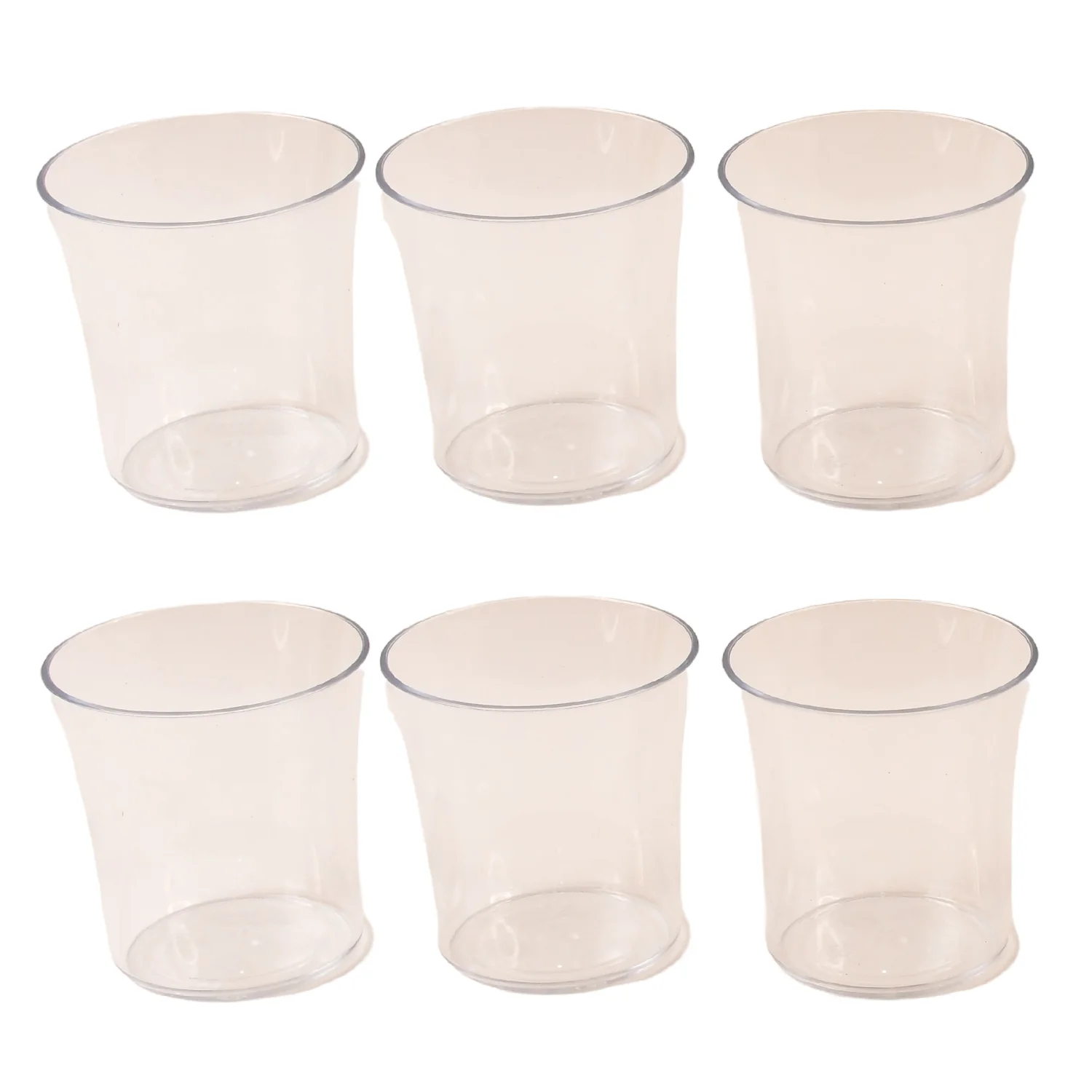 Apex Welcome Plastic Glass Set for Daily Use – Set of 6 - Image 9