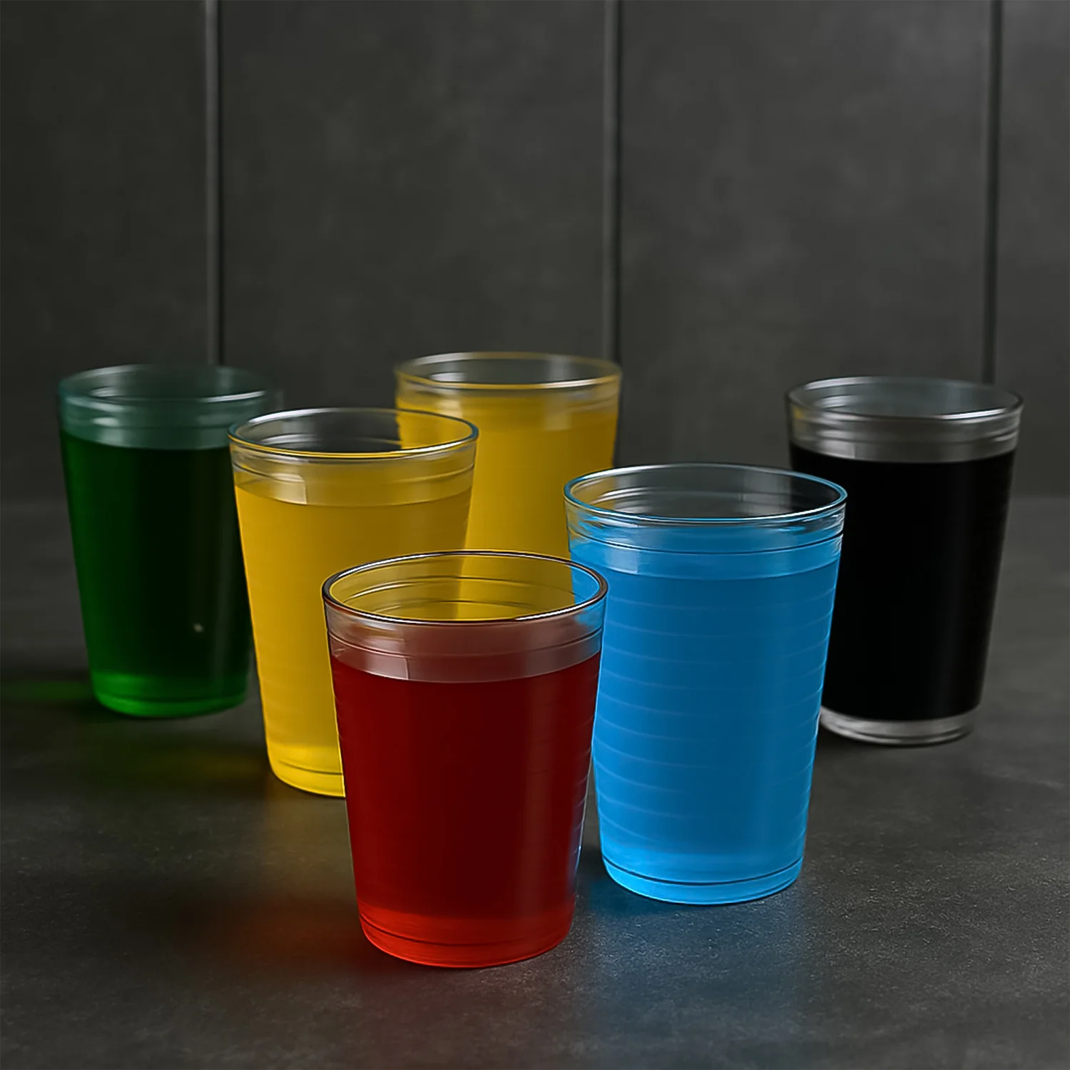 Apex Pyramid Ringo Plastic Glass – 300ml Approx | Durable, Crystal-Clear Tumbler - Image 7