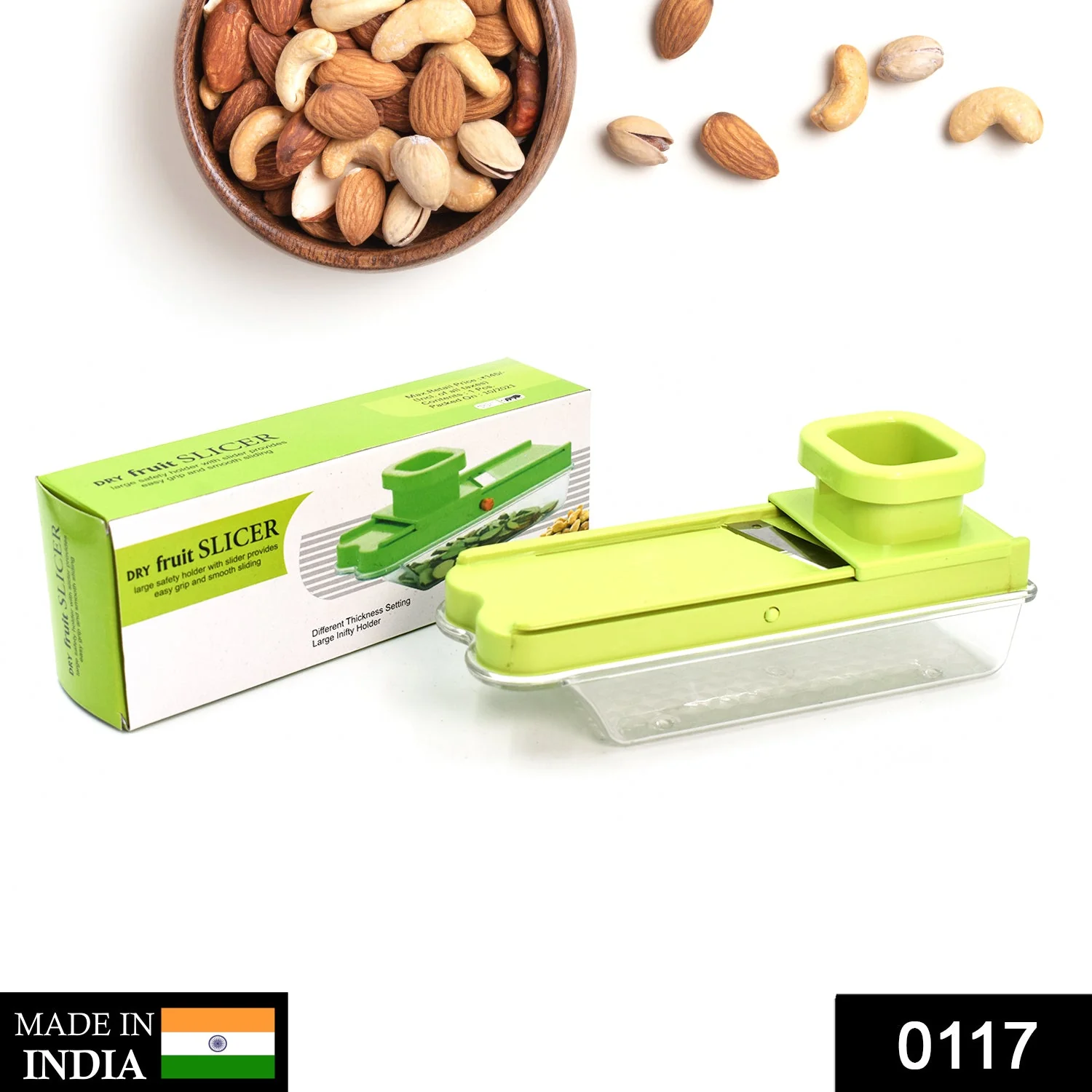 Stainless Steel Vegatable and Dry Fruit Slicer / Cutter - Image 2