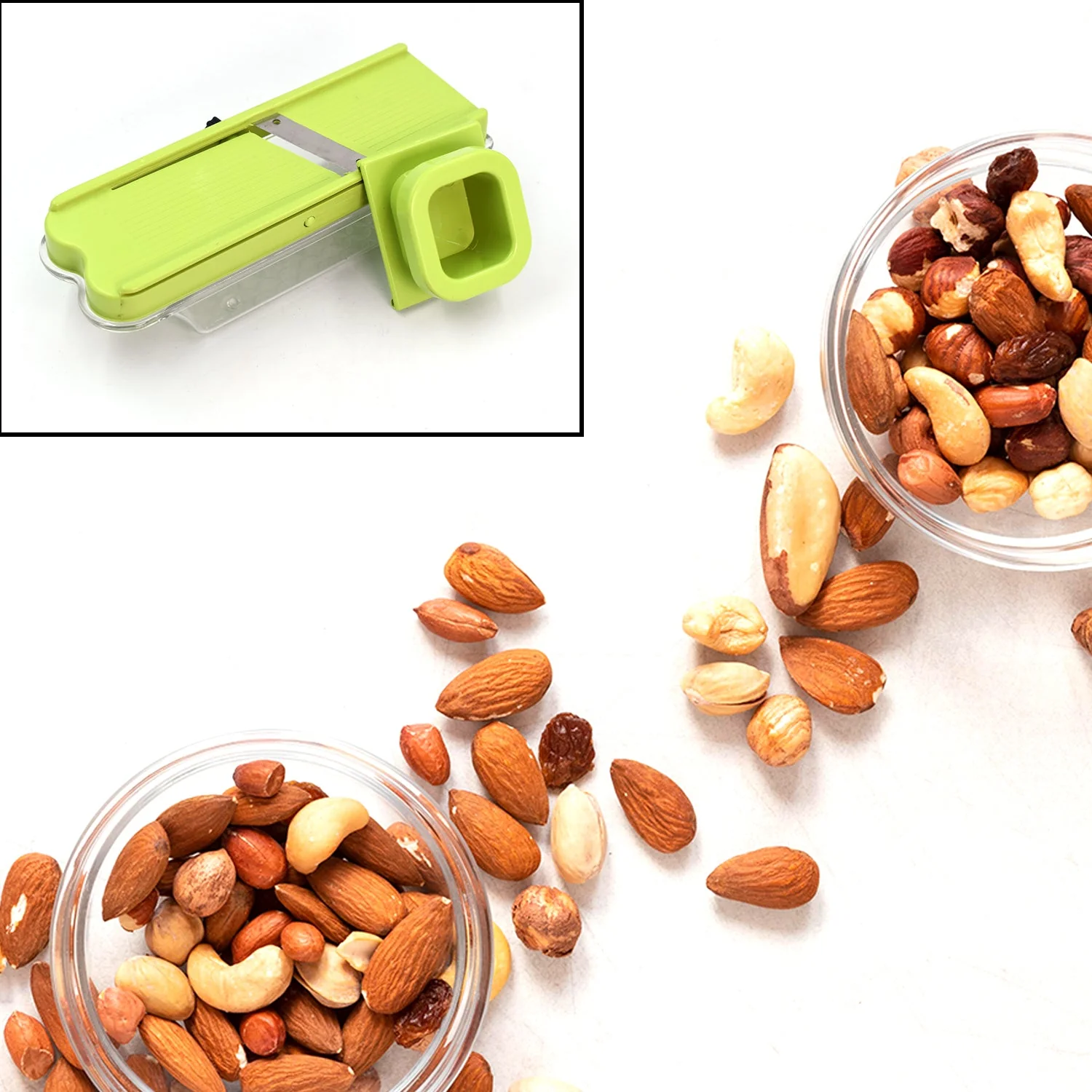 Stainless Steel Vegatable and Dry Fruit Slicer / Cutter - Image 6