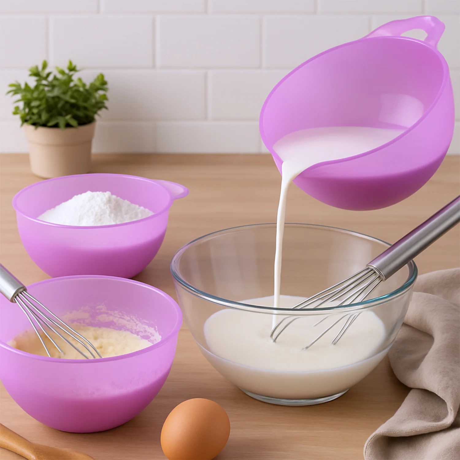 Apex Mix & Measure Prep Bowl Set – 3 Pieces - Image 7