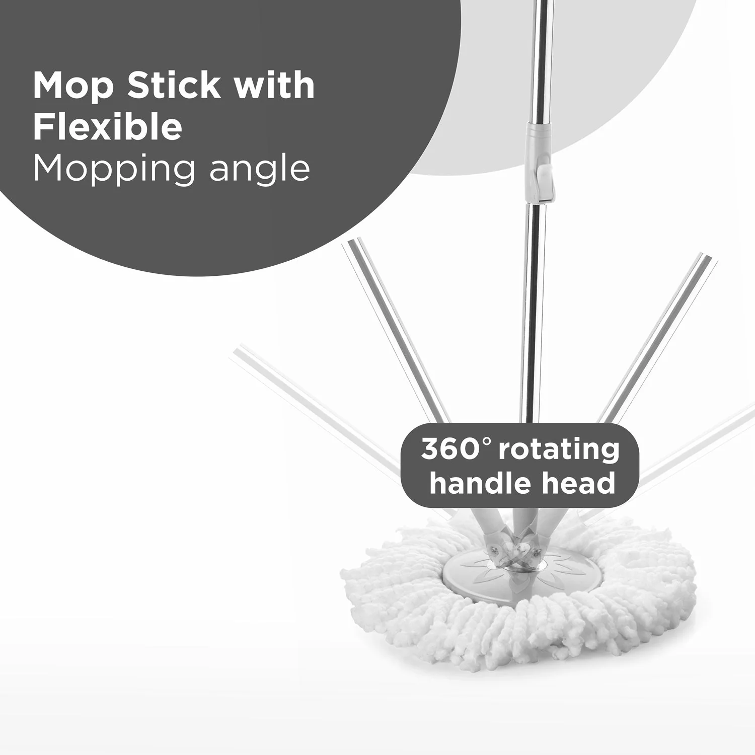 Spin Mop with Bucket Set – 360° Rotating Mop for Home & Office - Image 6