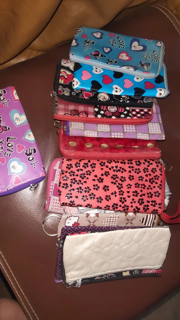 Reusable Multipurpose Washable Women's Pouch with Zip (Mix Design / Mix Size) - Image 8