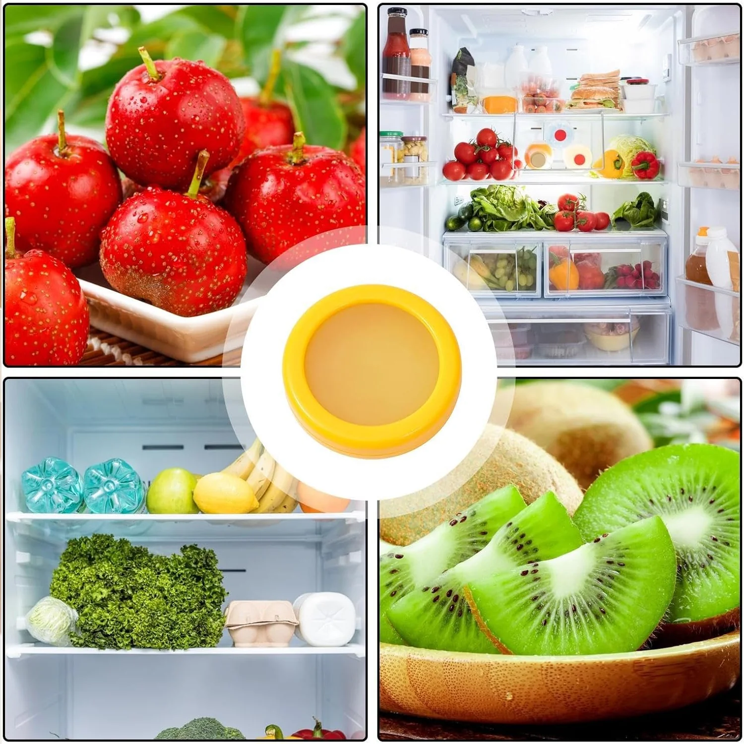 Vegetable Container Premium Fruits Saver Keeper (1 Pc / Yellow) - Image 6