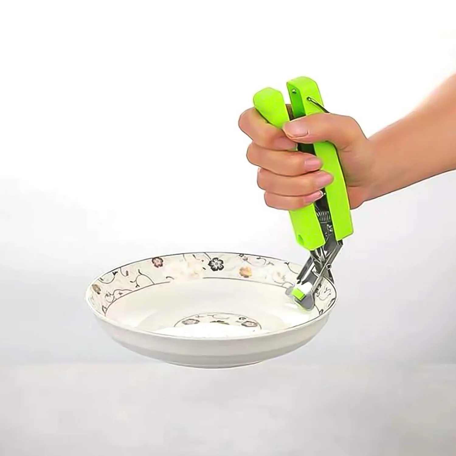 Kitchen Hot Plate Gripper, Stainless Steel Bowl Clip (2 Pcs Set) - Image 3